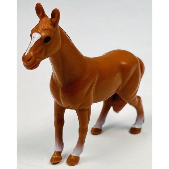 Lot 15 PVC 1.5"-5" Animal HORSE FIGURES Tree House Kids Popak Funrise Safari - Picture 7 of 16